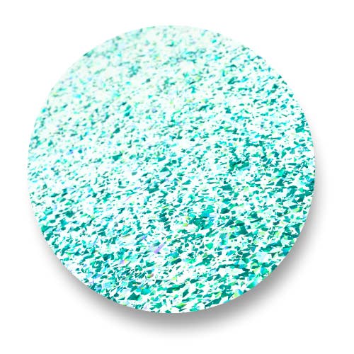 Acrilico colato scintillante Aqua Lagoon da 1/8" per la vendita all'ingrosso da parte di simply Too Shabby