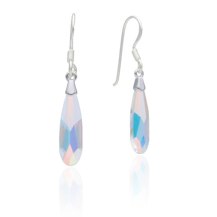 Sterling Silver Aurora Drop Earrings for wholesale by Las Joyas de Amanda