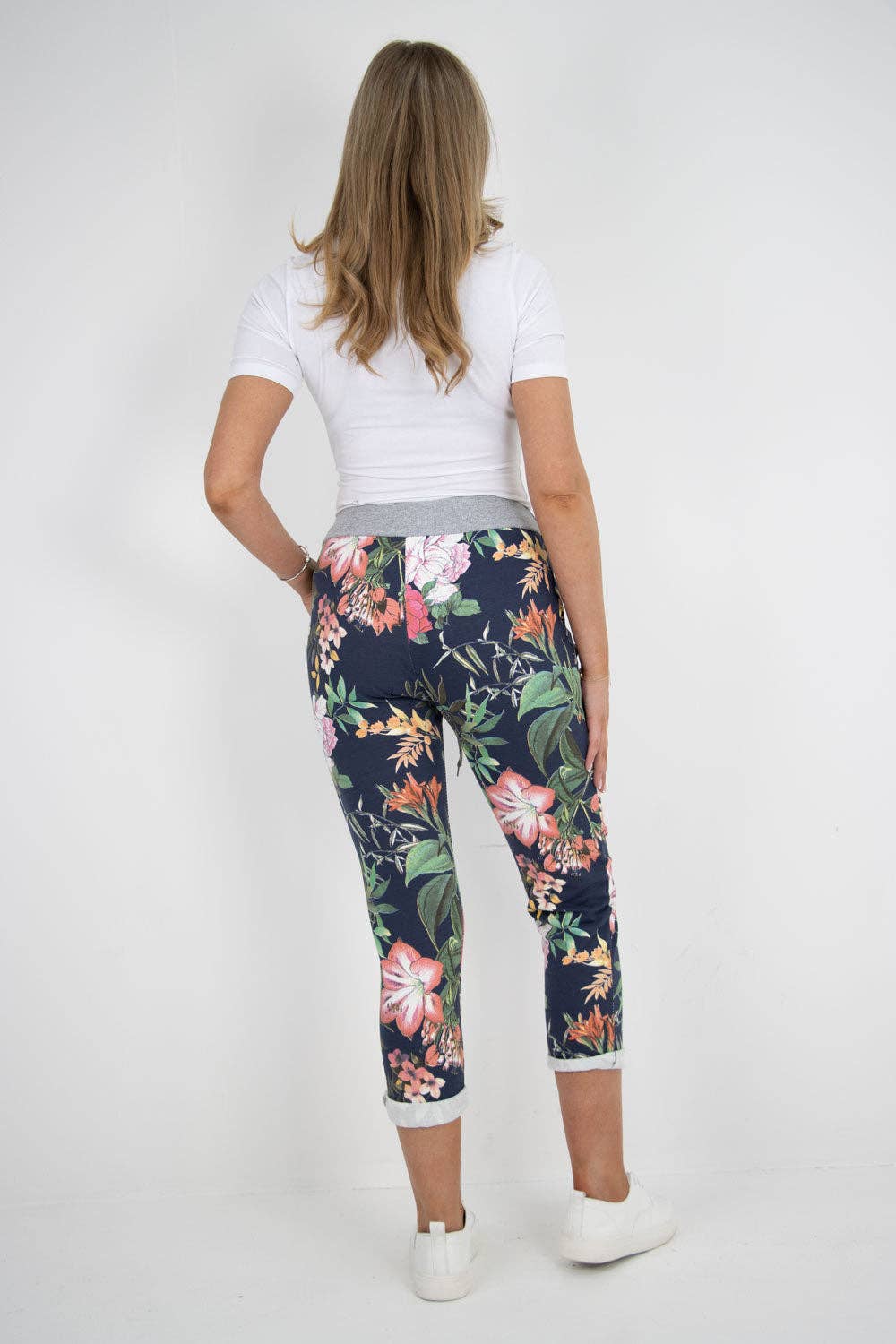 Miss Bold - Wholesale Pants - Women's - Italian Printed Cotton Ladies Trouser20