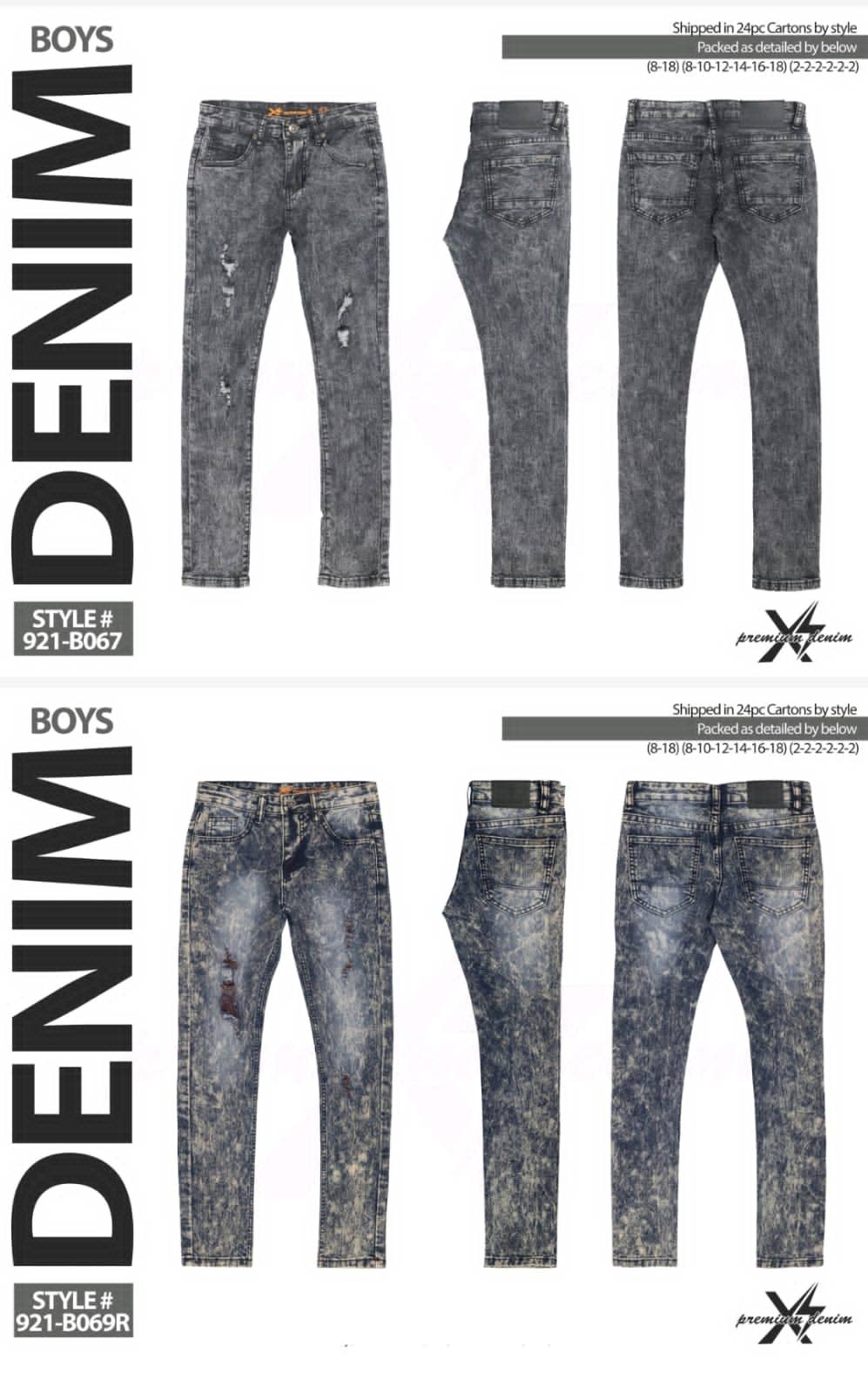 D&T Co. - Wholesale Jeans - Kids - Denim Pants All Colours and Sizes1