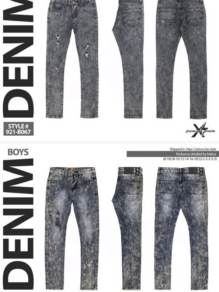 D&T Co. - Wholesale Jeans - Kids - Denim Pants All Colours and Sizes1