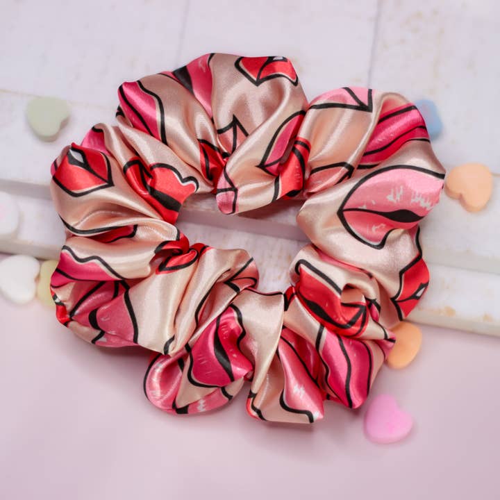 Satin Scrunchies - Kys for engroshandel hos Luna + Liyah