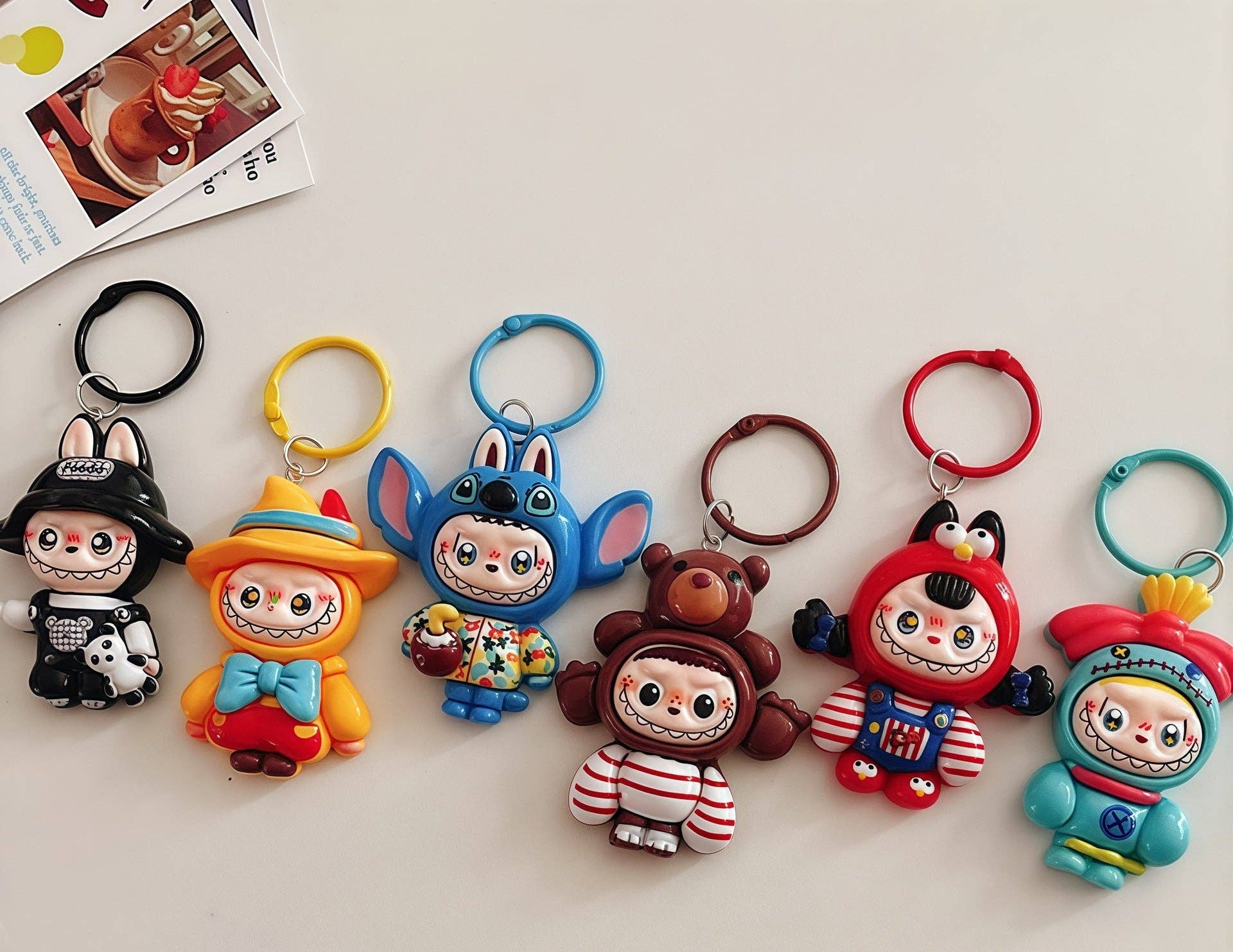 Wholesale Labubu Style THE MONSTERS Big Into Energy Bag keychain