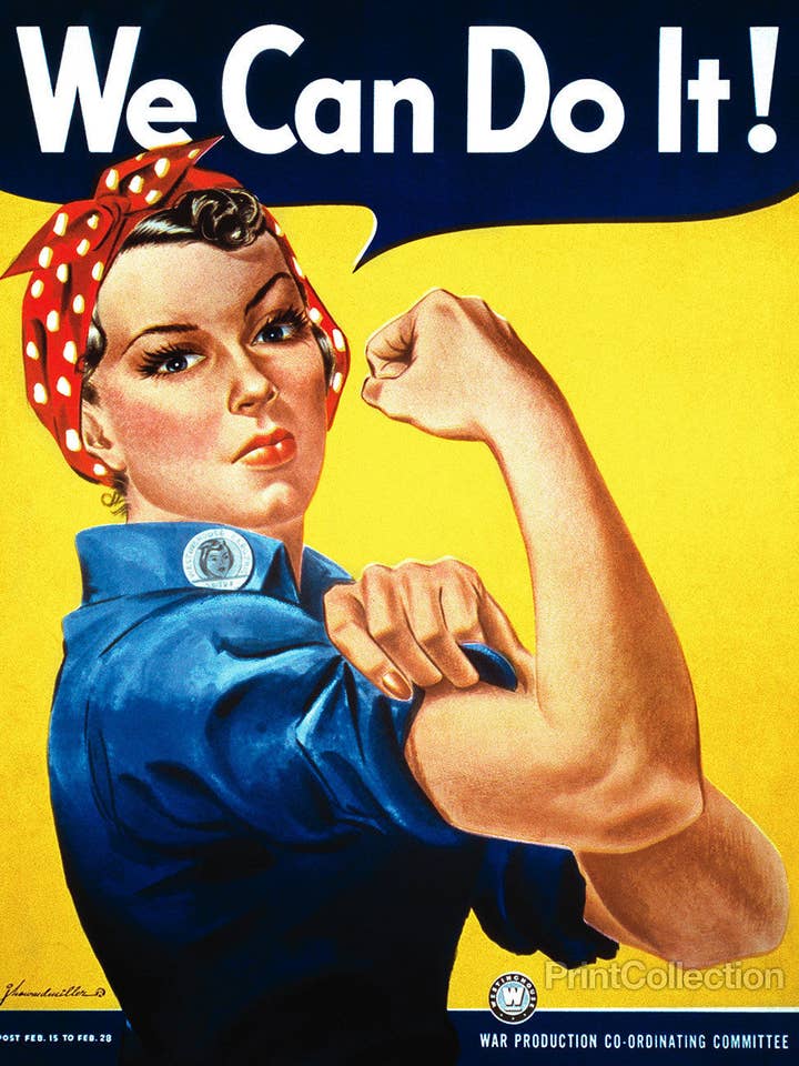 Impression artistique « Nous pouvons le faire » Rosie the Riveter pour la vente par Print Collection