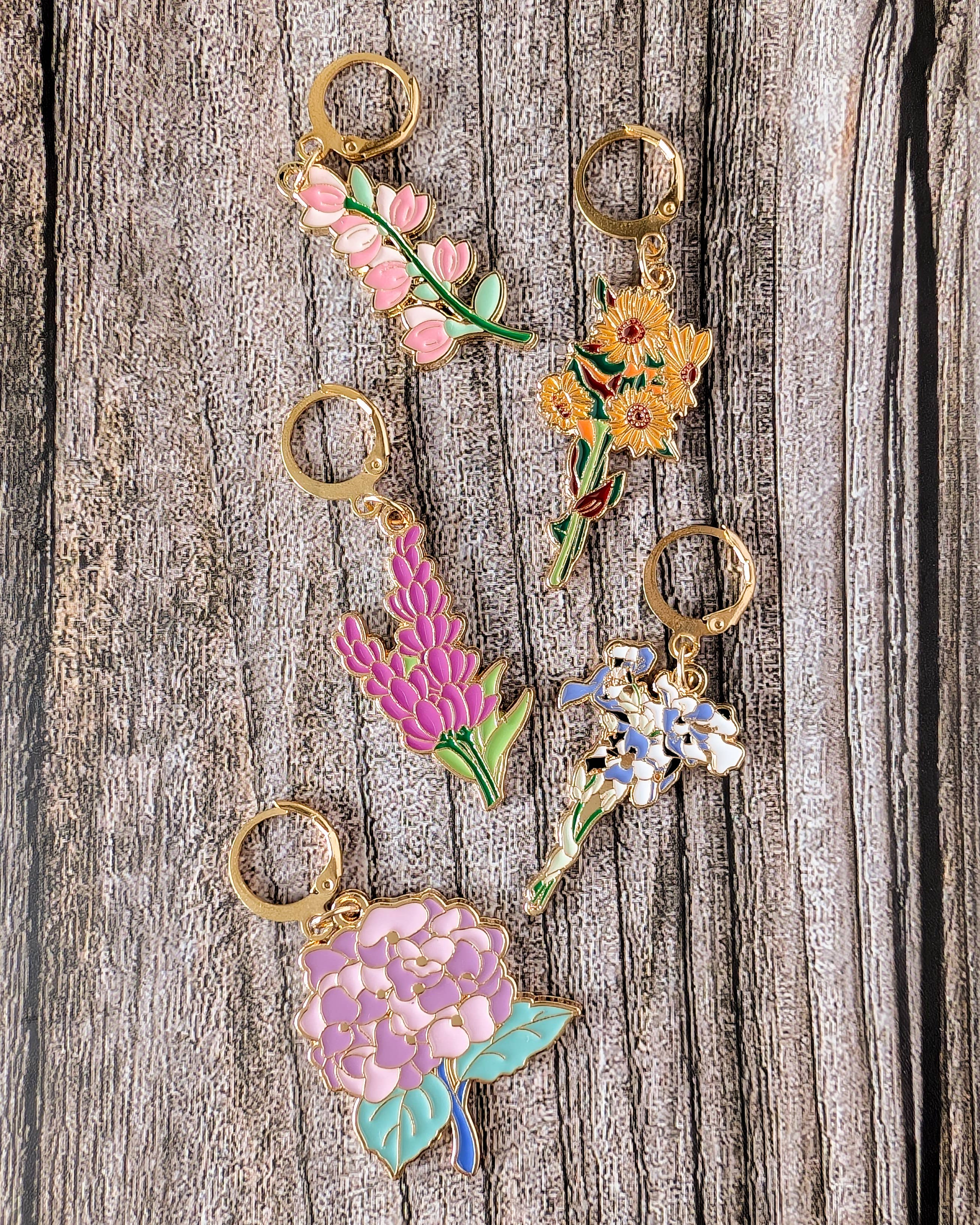 Hello Kim - Kim Chui - Wholesale Knitting/Crochet Supplies - Fleuri #2 - Removable stitch markers13