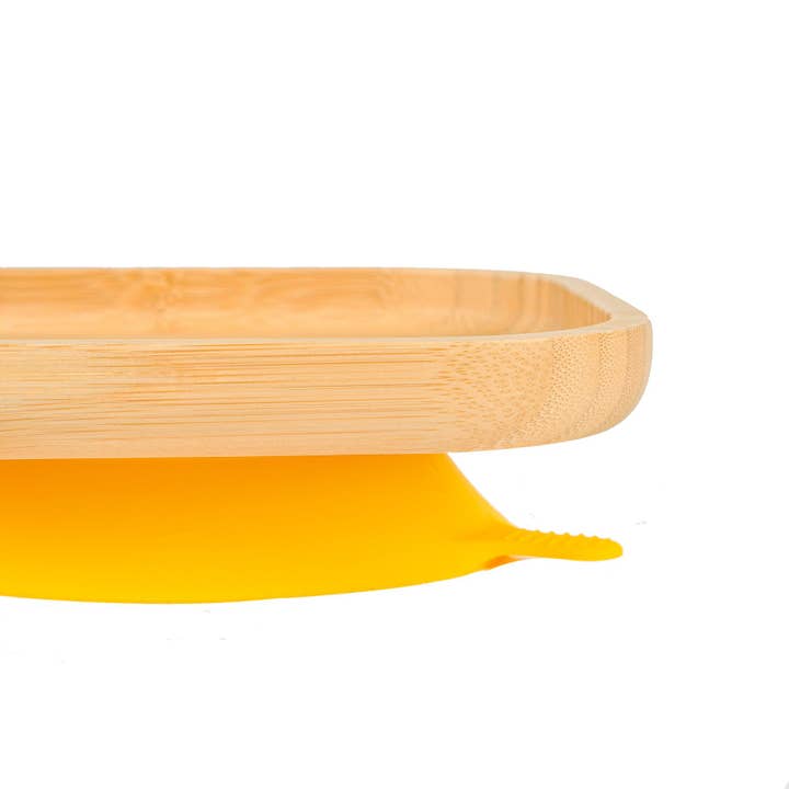 Rinkit Pty Ltd - Wholesale Dinner plate – Kids & Baby - Tiny Dining Children's Bamboo Suction Square Plate12