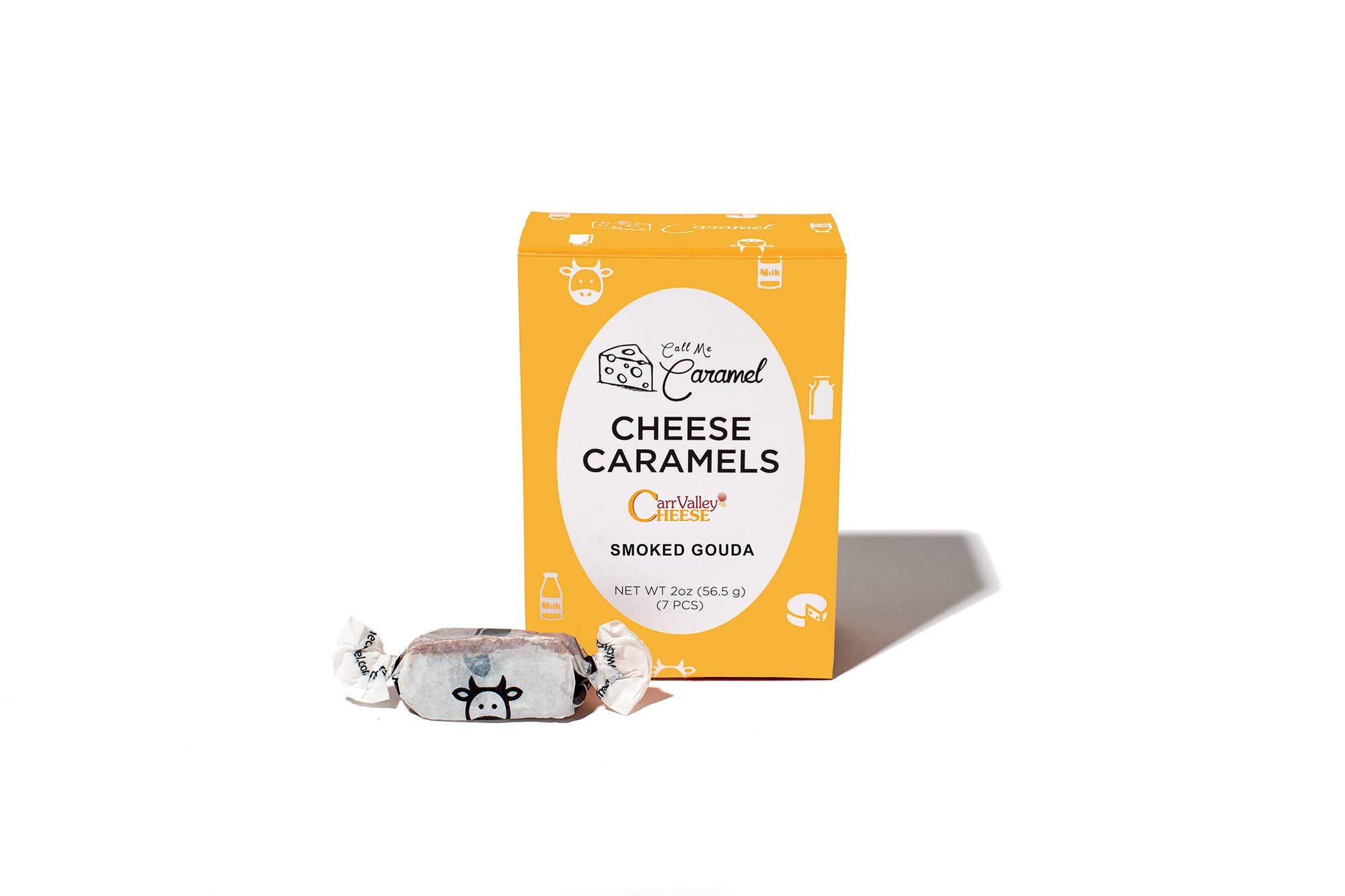 Call Me Caramel, Inc - Wholesale Karamel - Carr Valley Gerookte Goudse kaas Karamel Doos