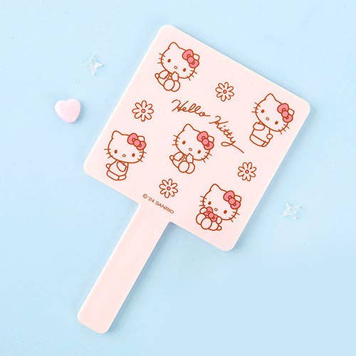 K-Wonderland - Wholesale Compact Mirror - Sanrio Characters Simple Hand Mirrors2