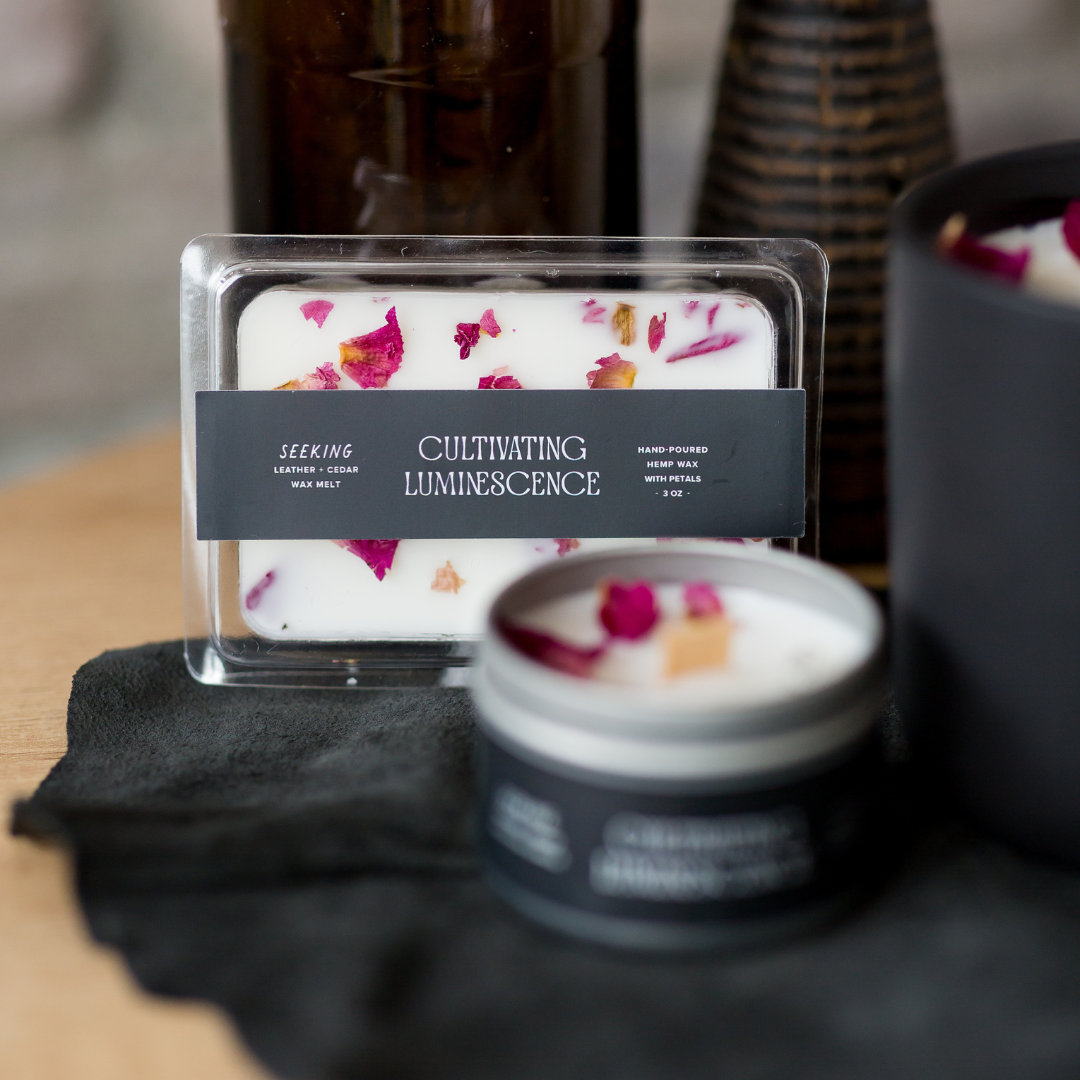 Cultivating Luminescence - Wholesale Jar/Filled Candle - 11 oz / Seeking Candle5