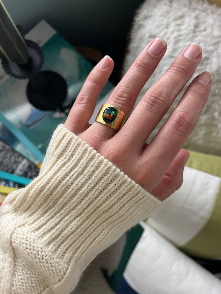 Mallard Duck Ring for wholesale by Love From Lowcountry