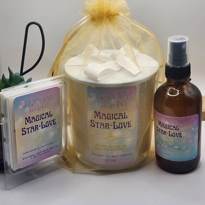 Watermelon + Lemonade- 3ct. Magical Star-Love Collection for wholesale by Golden~Love Elegant