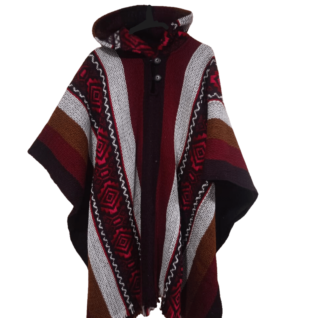 Los Andes Shop - Wholesale Poncho - Unisex - Wool hooded poncho5