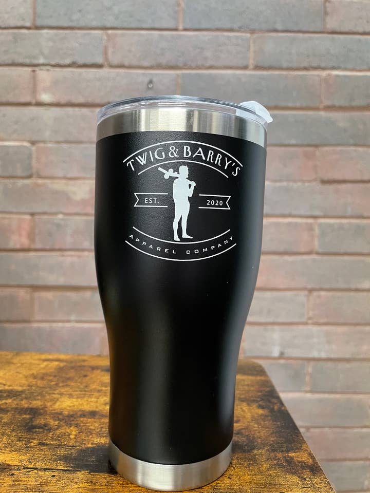 30 oz Twig & Barry's Tumbler for wholesale by Twig & Barry’s Apparel Co