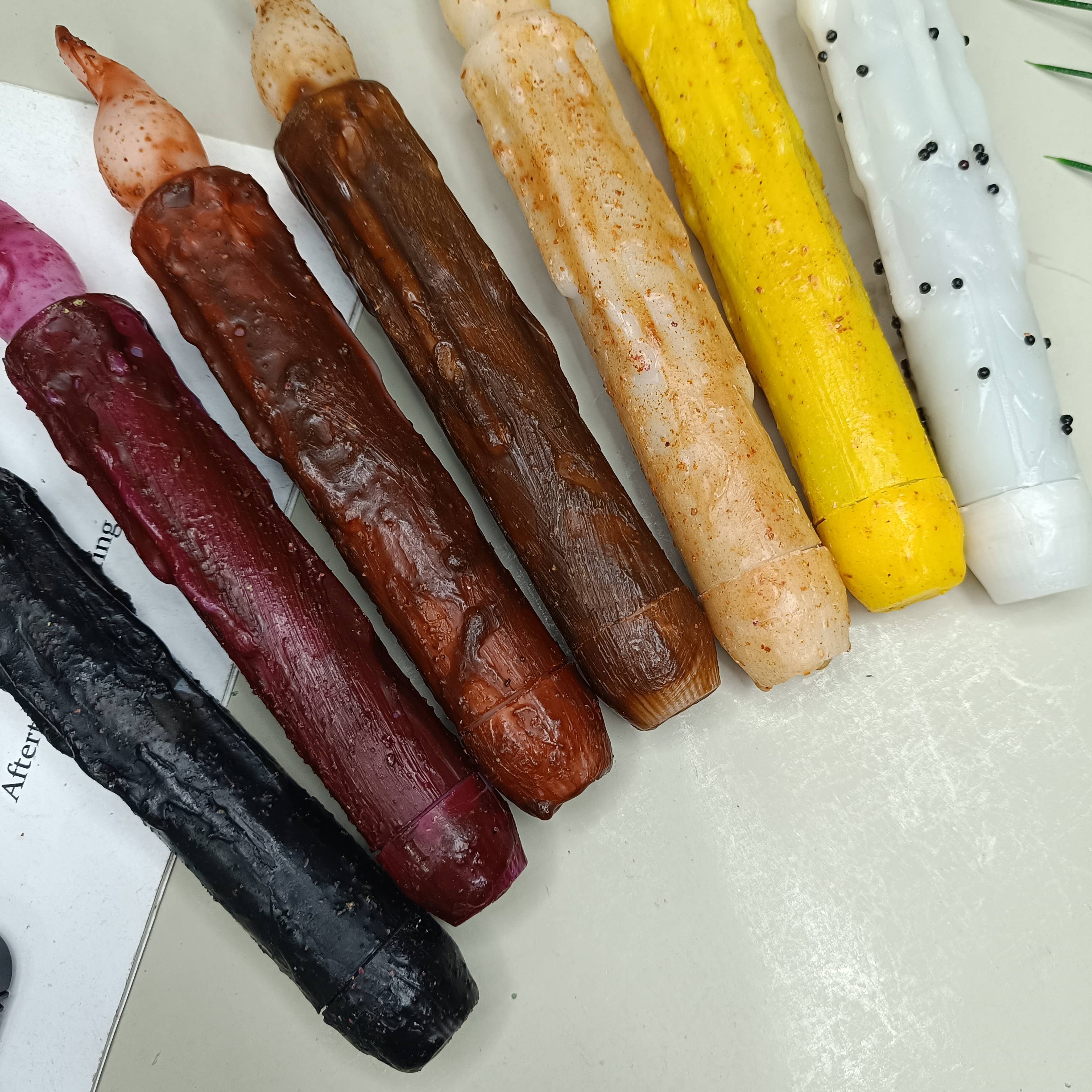 Candles Meta - Wholesale Tapered candle/candlestick - 6-Pack Real Wax Coated LED Taper Candles4