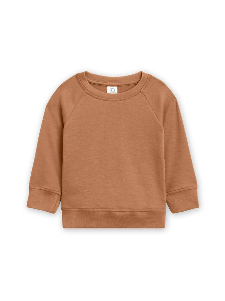 Colored Organics - Wholesale Sweatshirt - Kids - Organic Baby and Kids Portland Pullover - Ginger
