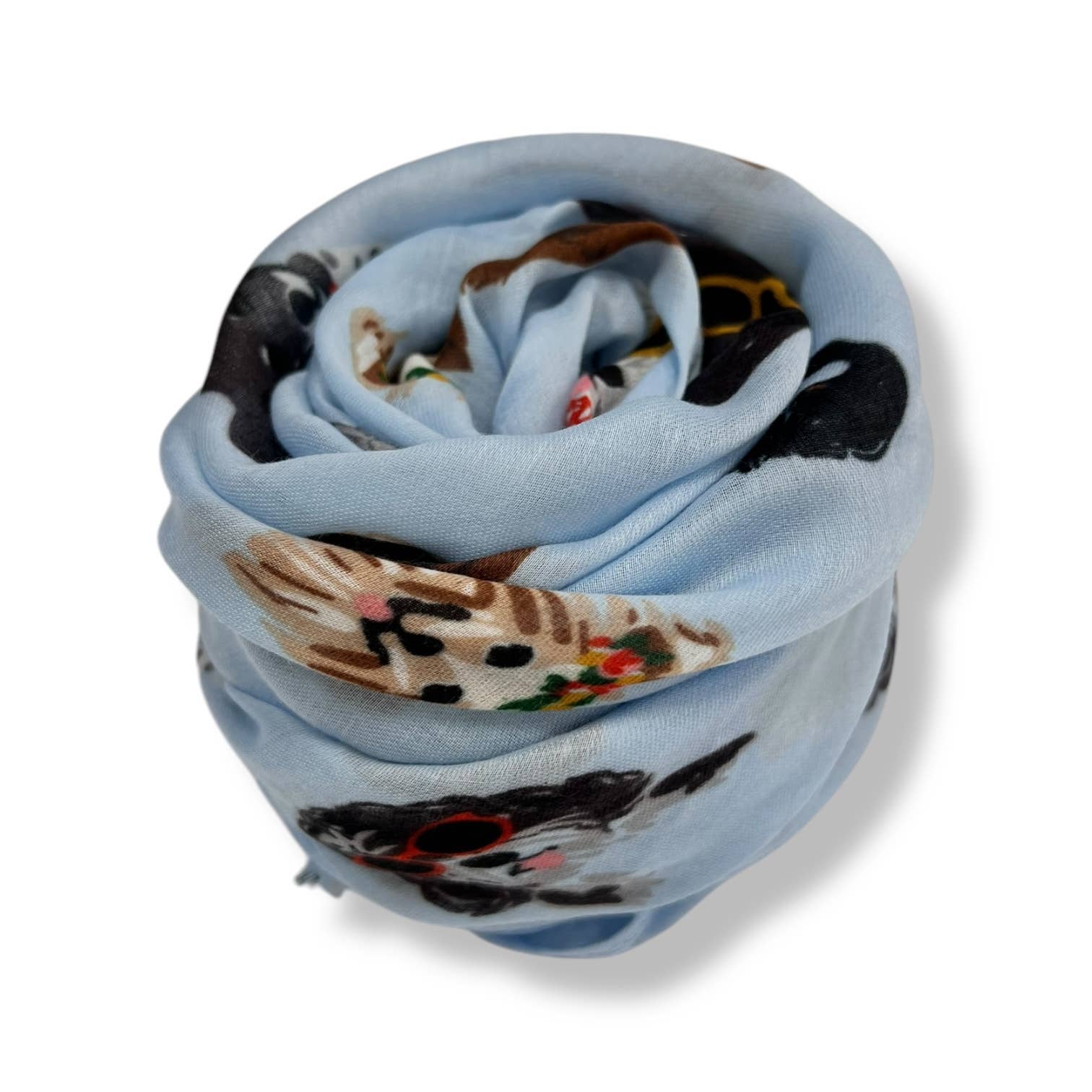 London Scarves - Wholesale Scarf - Women's - Dogs Print Wearing Accessories
1