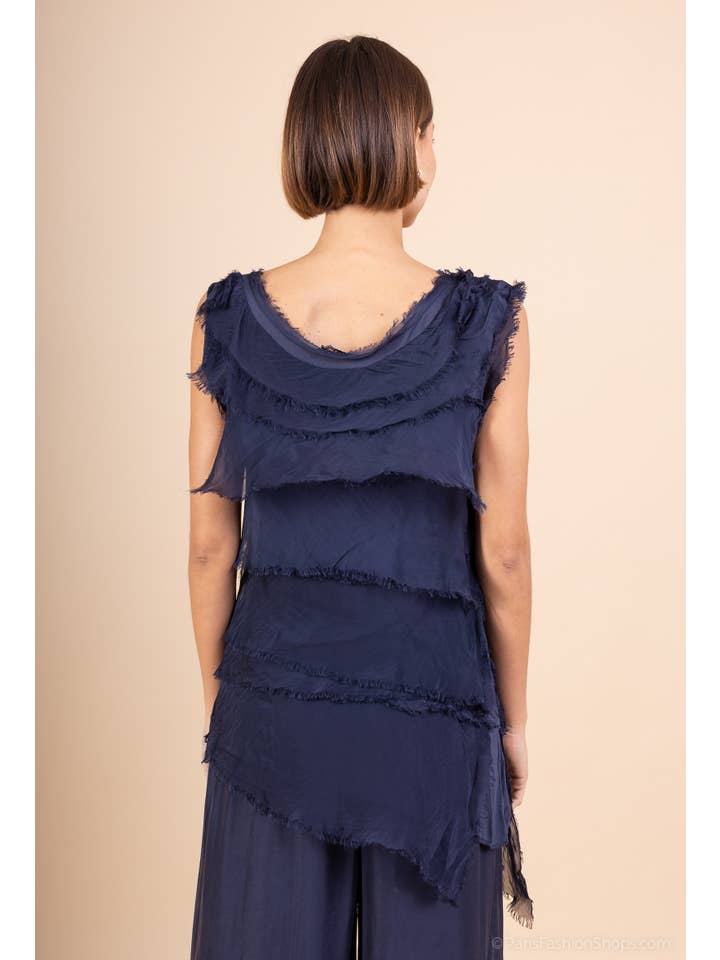 Shyloh - Wholesale Tunic - Women's - Ruffled Top 504835