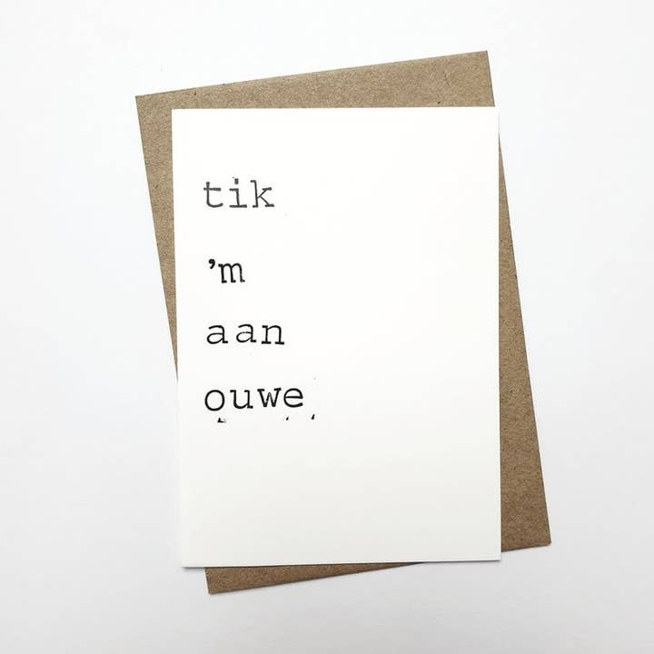 Zapf es, alter Mann! für den Großhandel von By Mar Postcards