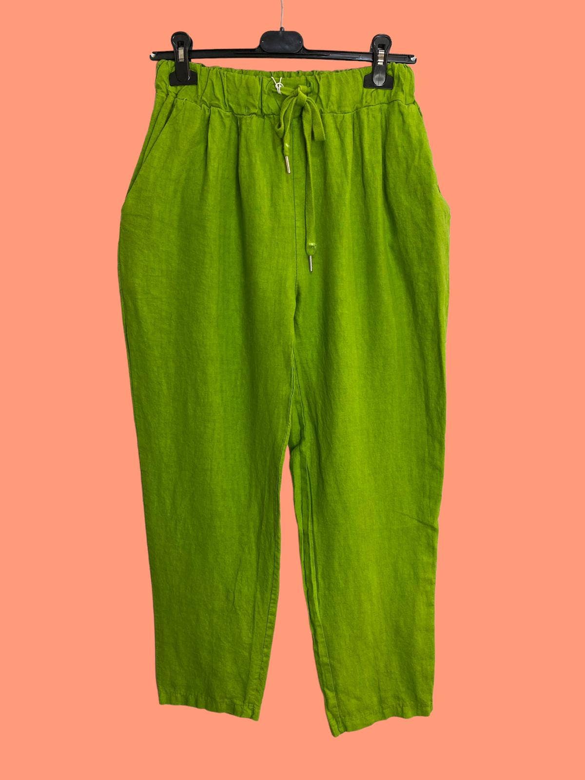 la maison des fibres naturelles – Engroshandel Bukser - Dame – bukser 668121 100% Hør fremstillet i Italien61