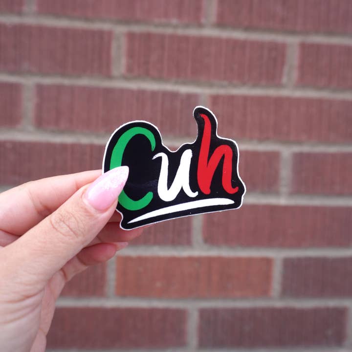 Erica Alfaro Designs - Wholesale Sticker - Cuh Vinyl Sticker2
