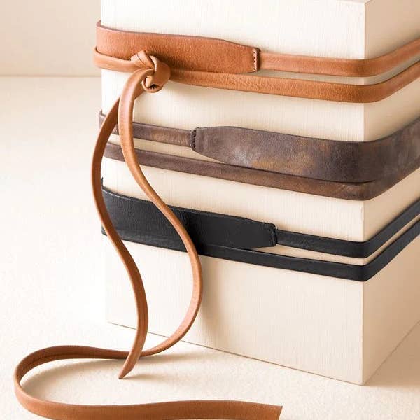 ADA Collection Belts - Wholesale Belt - Women's - Wrap Belt - Mushroom - OS