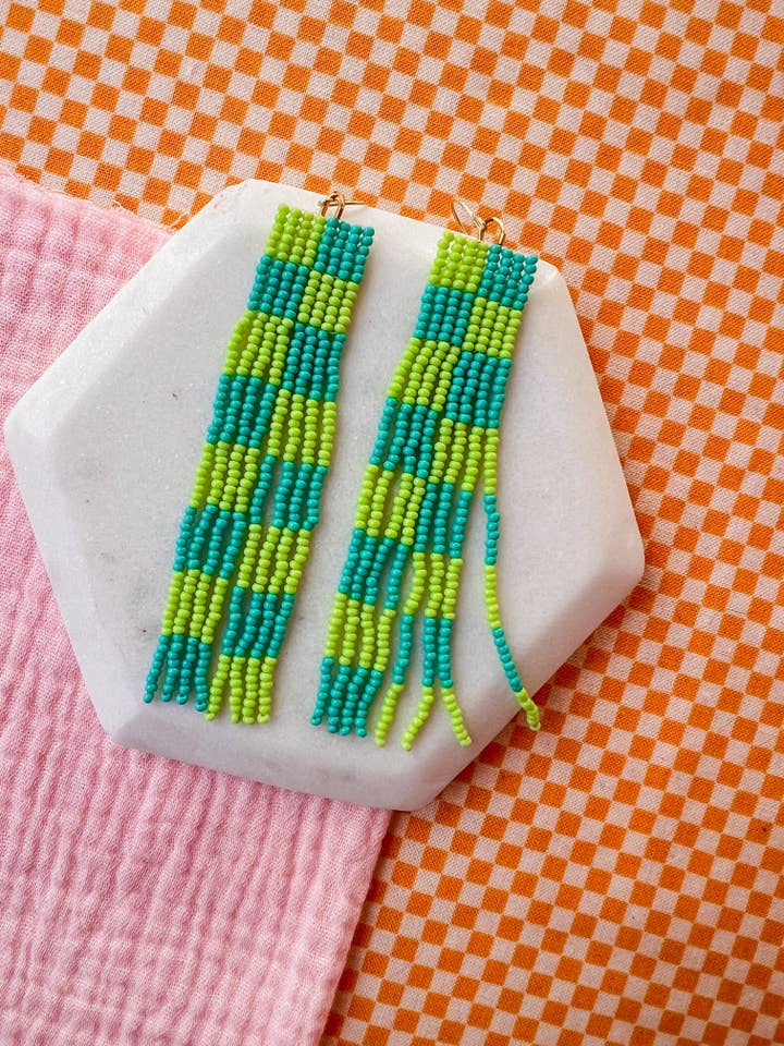 Frankie | Beaded Earrings for wholesale by Eleven + Jane