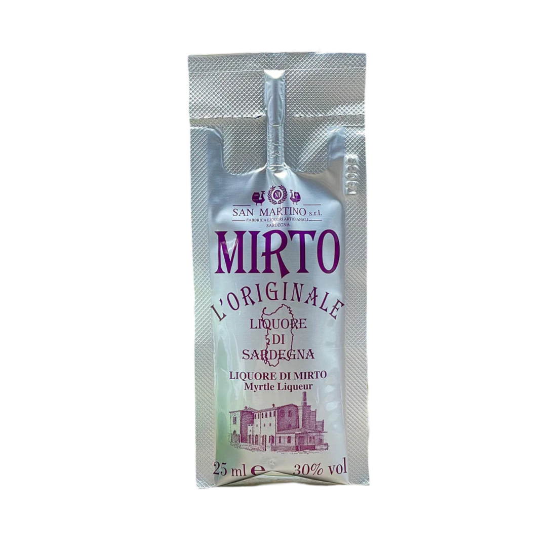 San Martino Liquori - Venta al por mayor Licor - Mirto al vuelo dosis única 2,5 cl 30%1