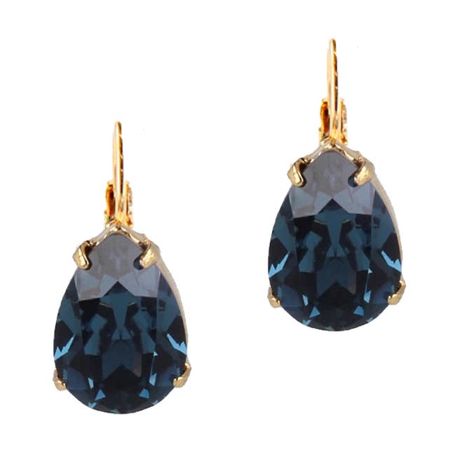 Lacrima Montana oorhangers - goud, handgemaakt voor wholesale door OTAZU