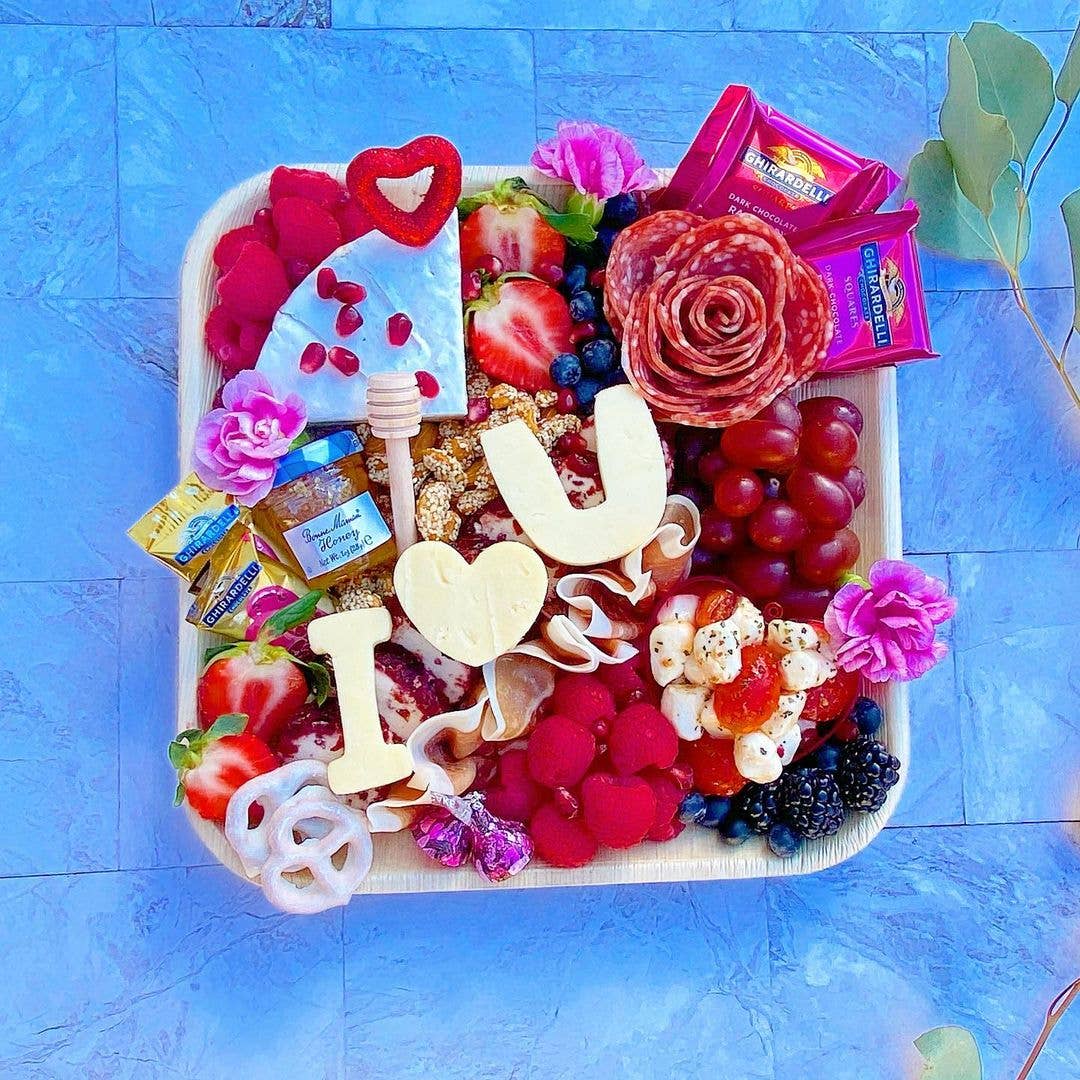 Charity Leaf - Wholesale Disposable Plate - Palm Leaf Square Plate - 6" Inch - Pack of 50 Plates1