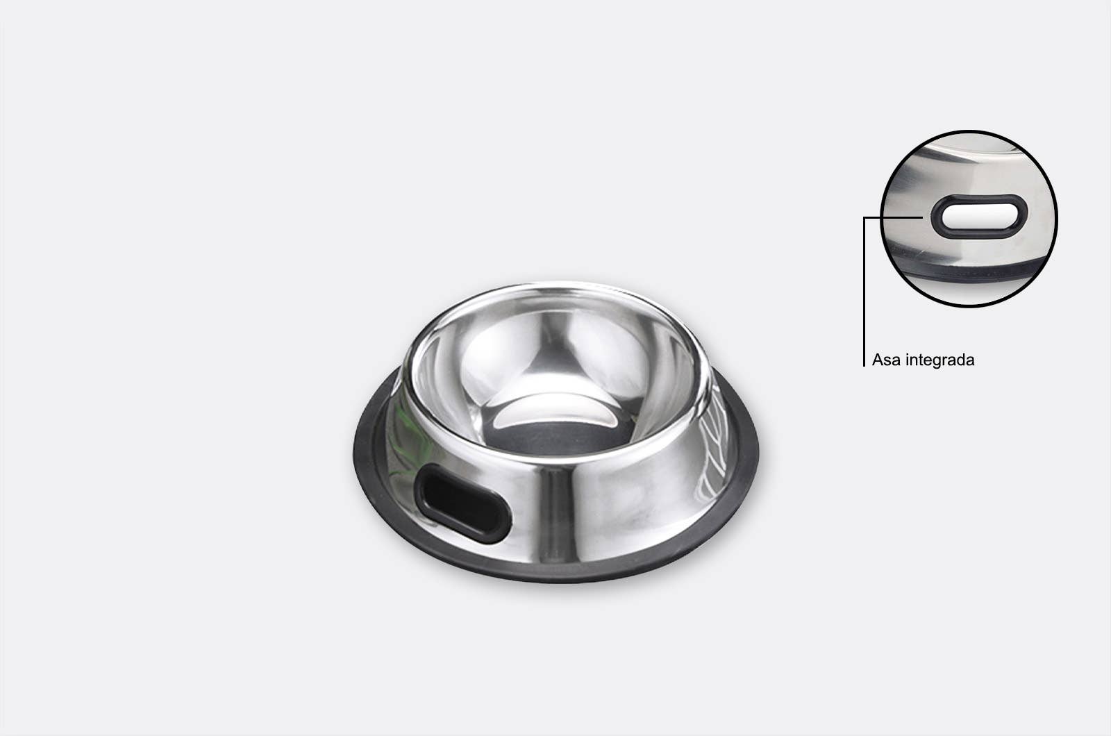 Natural Stainless Steel Dog Bowl for wholesale on Faire