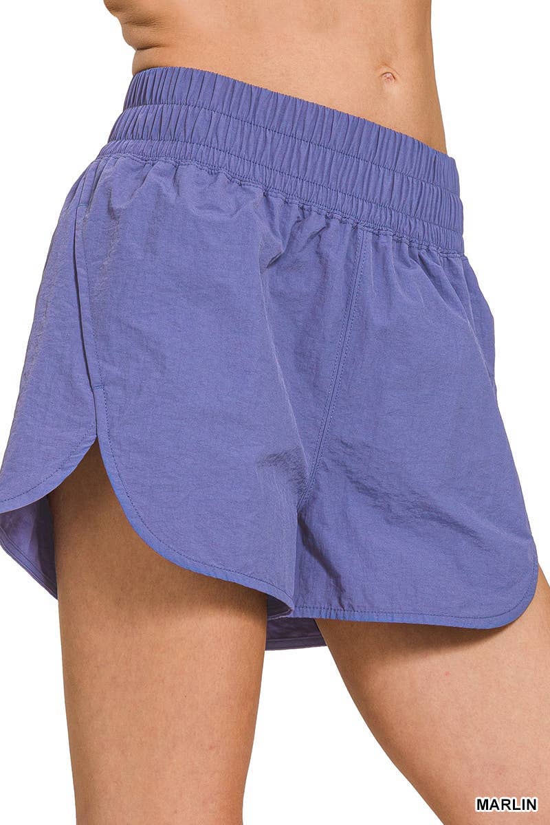 Vanilla Monkey – wholesale Träningsshorts – Dam – Windbreaker-löparshorts med resår i midjan4