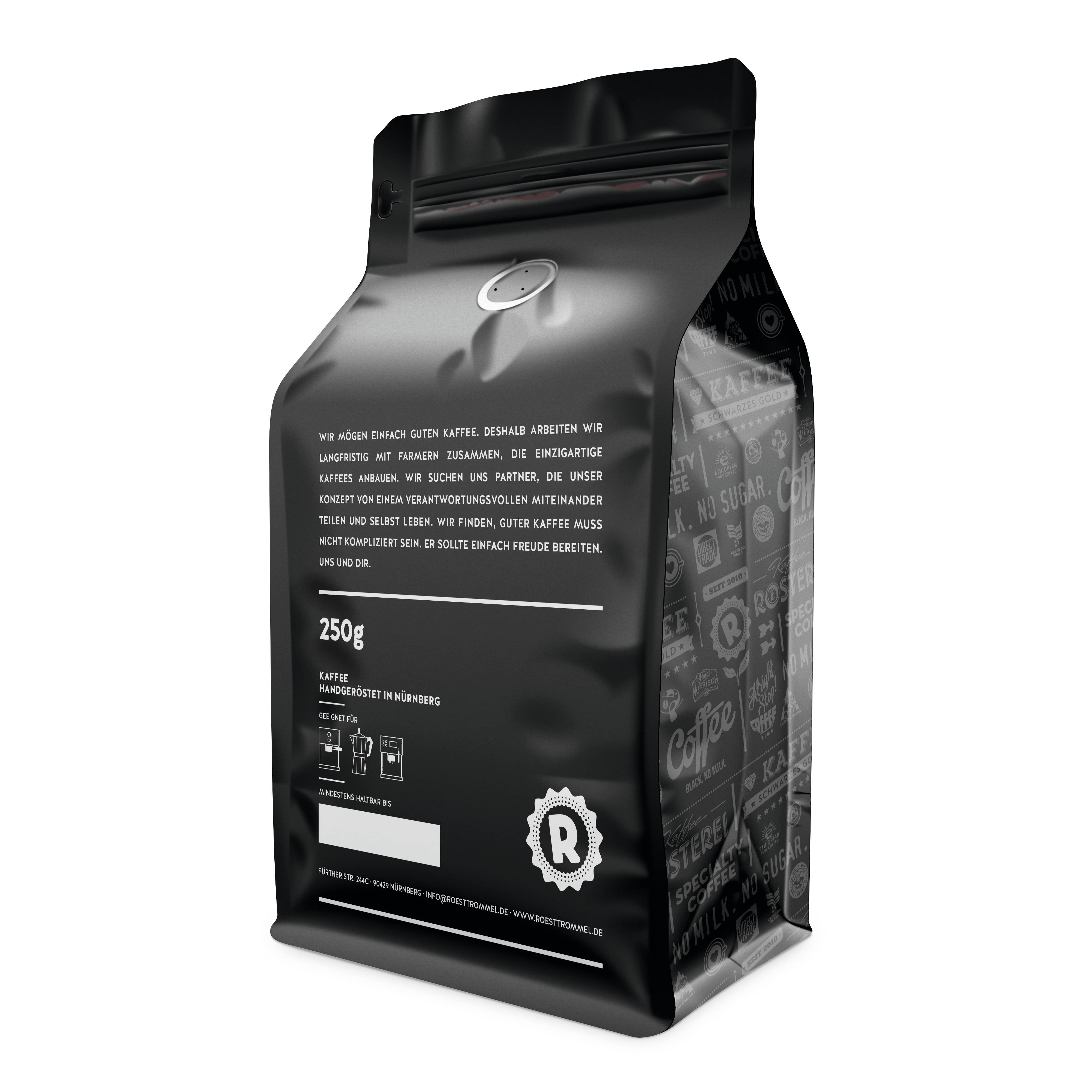 Rösttrommel Kaffeerösterei – Engroshandel Kaffebønner – Kaiserburg espresso hele bønner (1 kg)1
