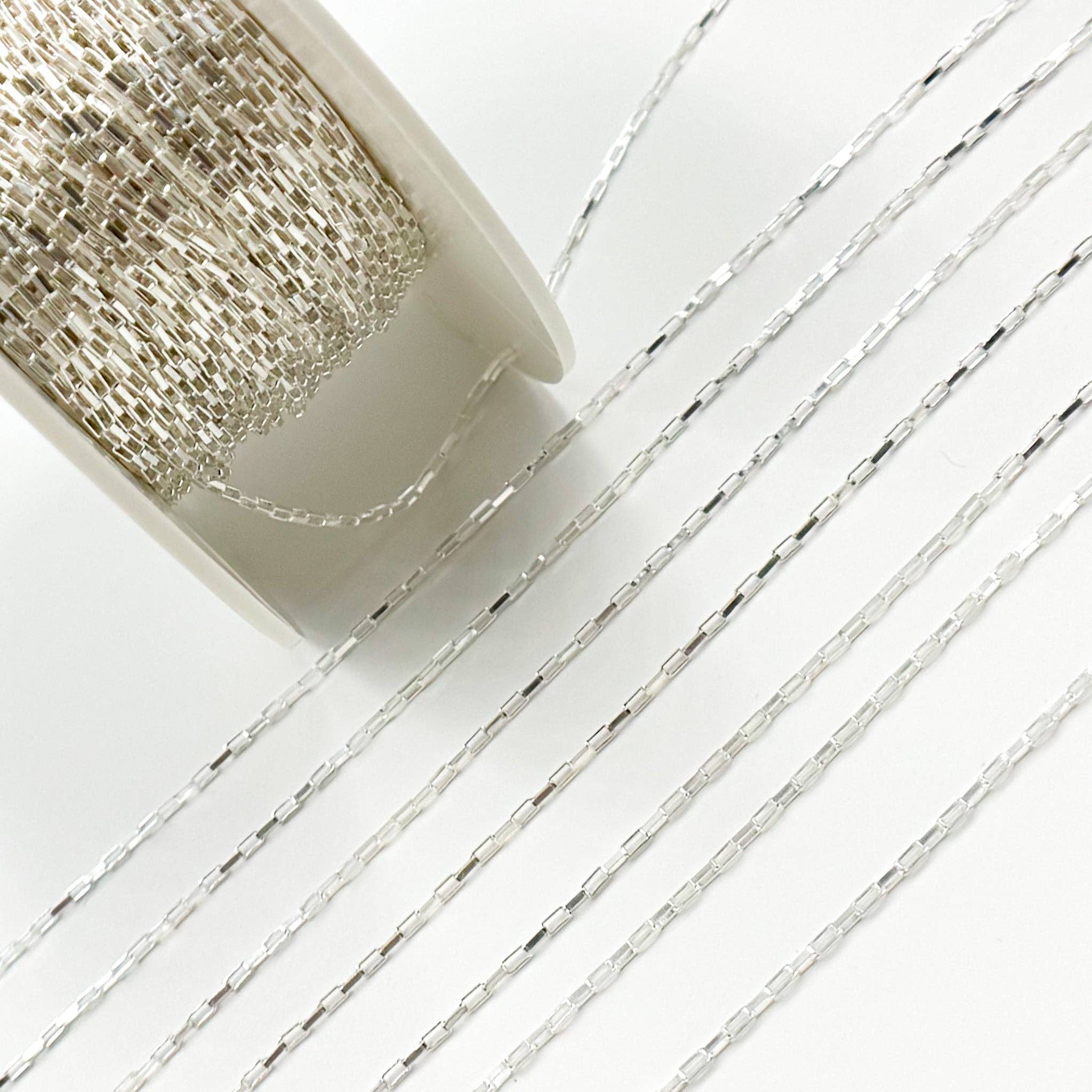 Jewels & Chains - Wholesale Link & Chain Necklace - V103SS. Sterling Silver Box Chain5