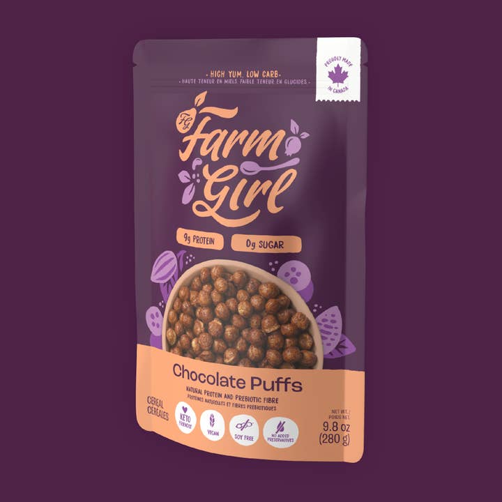 Chocolate Puffs for wholesale by Farm Girl