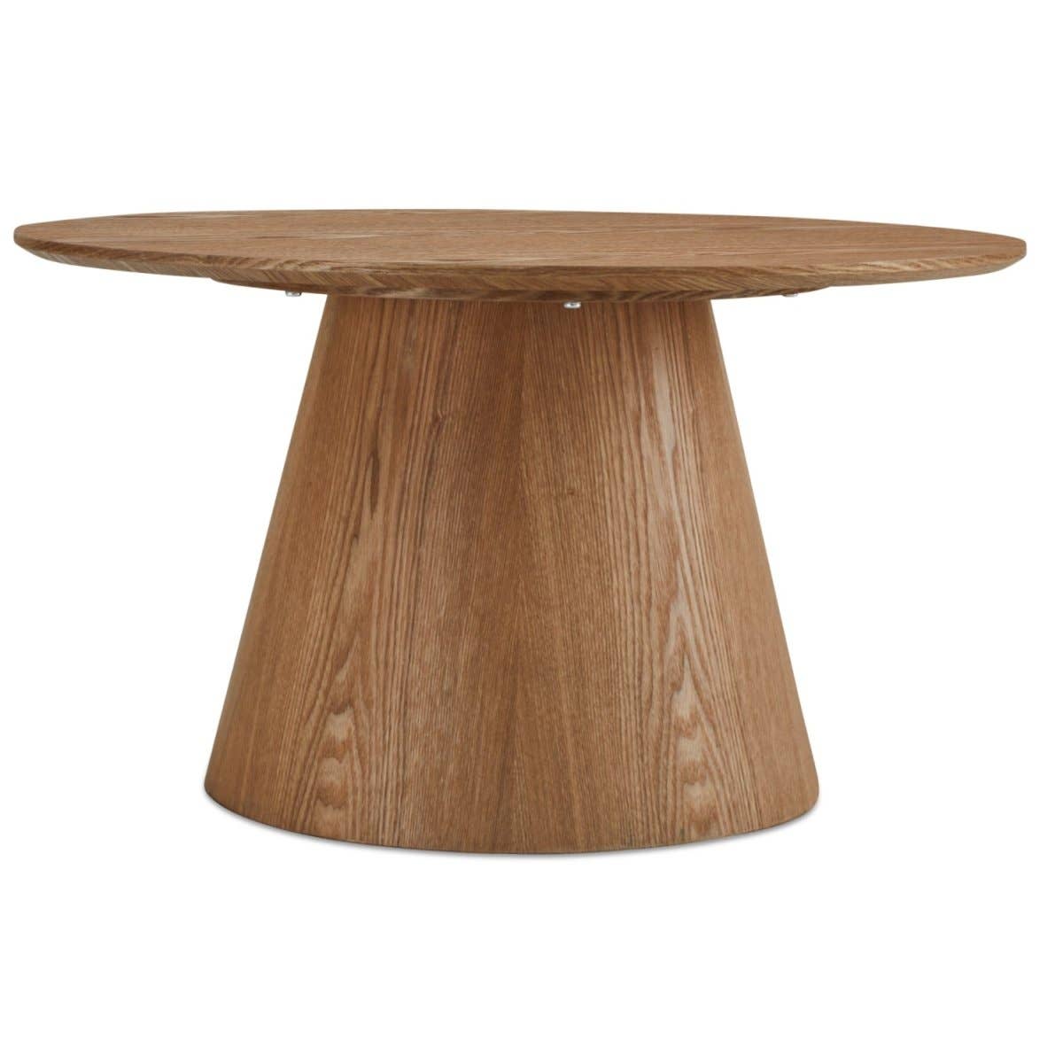 Furnhouse – Mesa de café por atacado – Mesa de Centro Redonda Tango ø80x45 cm - Carvalho Natural3