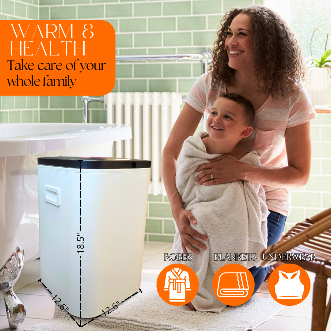 Mystic Romance – Engroshandel Håndklædeholder/ophæng – Di'Aroma Håndklædevarmer i hvid og sort4