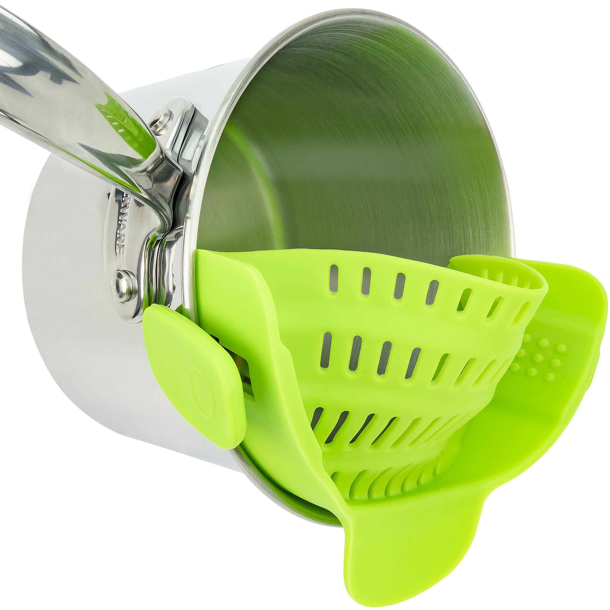 Fairly Odd Brands – wholesale Gag gift/novelty gift – Rubber Snap Strainer, Green0
