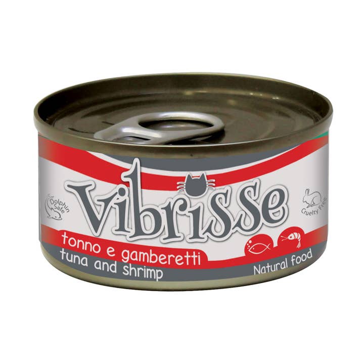 Vibrisse Natural - Thunfisch und Garnelen, 140g für den Großhandel von Croci