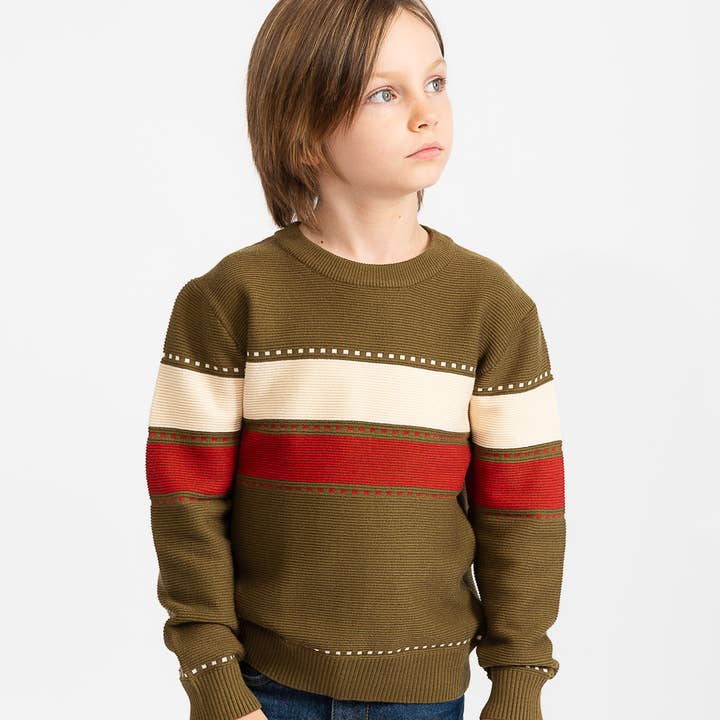 KB-XH8239-57 - Tricottrui voor Jongenskind voor wholesale door Ativo Kids