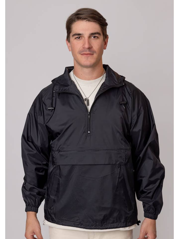 Vos Sports Inc. - Wholesale Windbreaker – Unisex - 2200 “Jacket in Pouch” Pullover Windbreaker (Various Colors)2