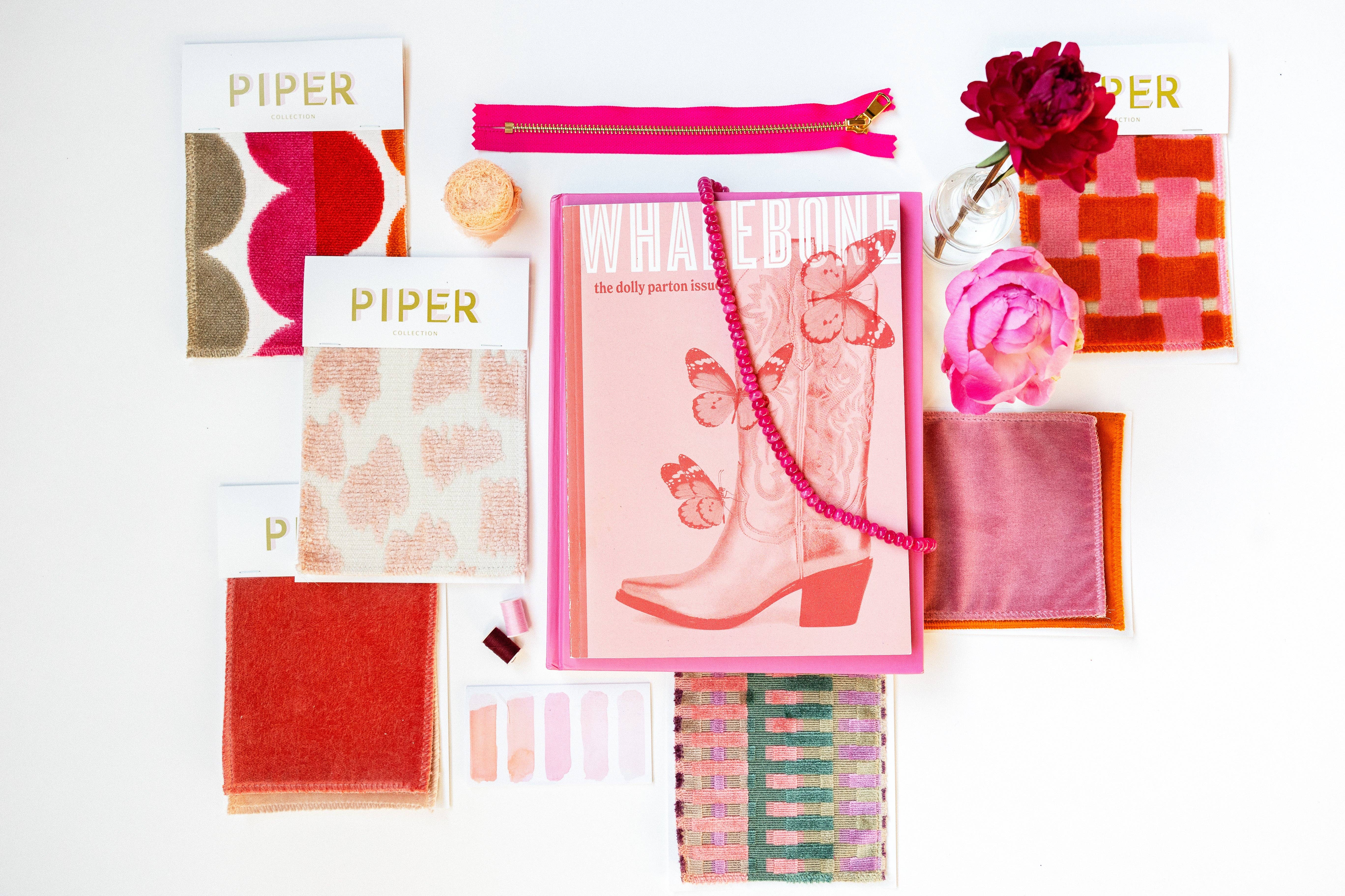 Multi Grace Dual-Tone Stripe Scalloped Cut Velvet Throw Pillow for wholesale on Faire7