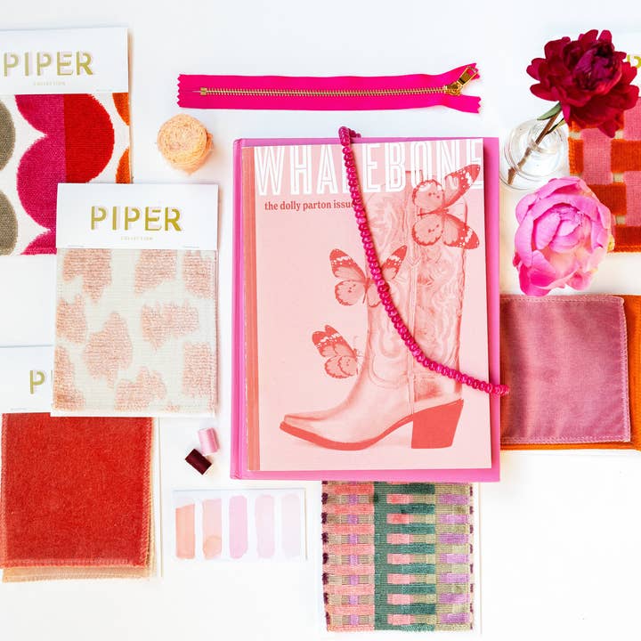 Gwen Candy - Bubblegum Pink & Orange Cut Velvet Throw Pillow for wholesale on Faire6