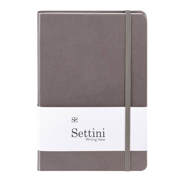 Settini – Diário por atacado – Diário de capa dura Settini Classic - Cinza
