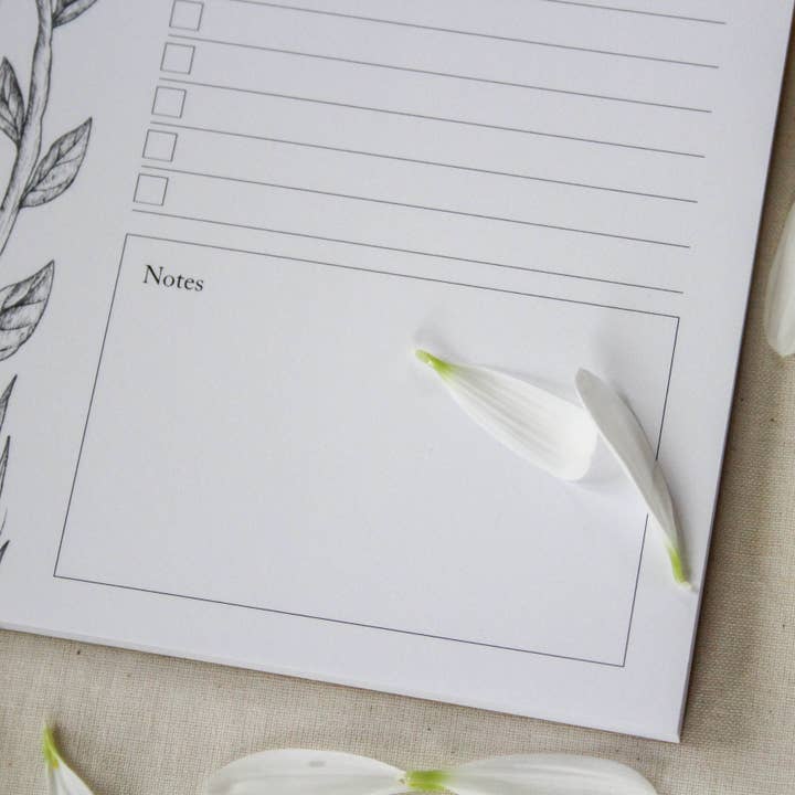 Mackenzie Myrick Studio - Wholesale Notepad - Dreaming of Spring | To-Do Notepad2