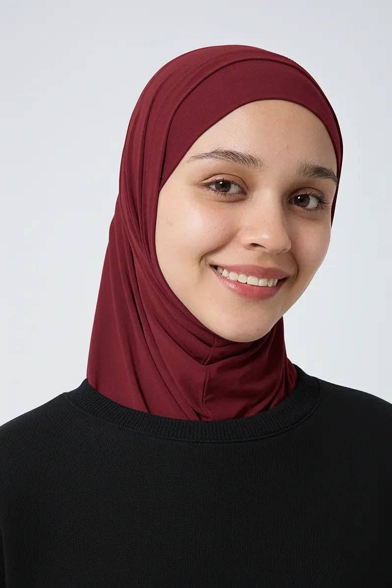 Akoya Hijabs – wholesale Hijab – Women’s – Instant Two-Piece Sandy Hijab7