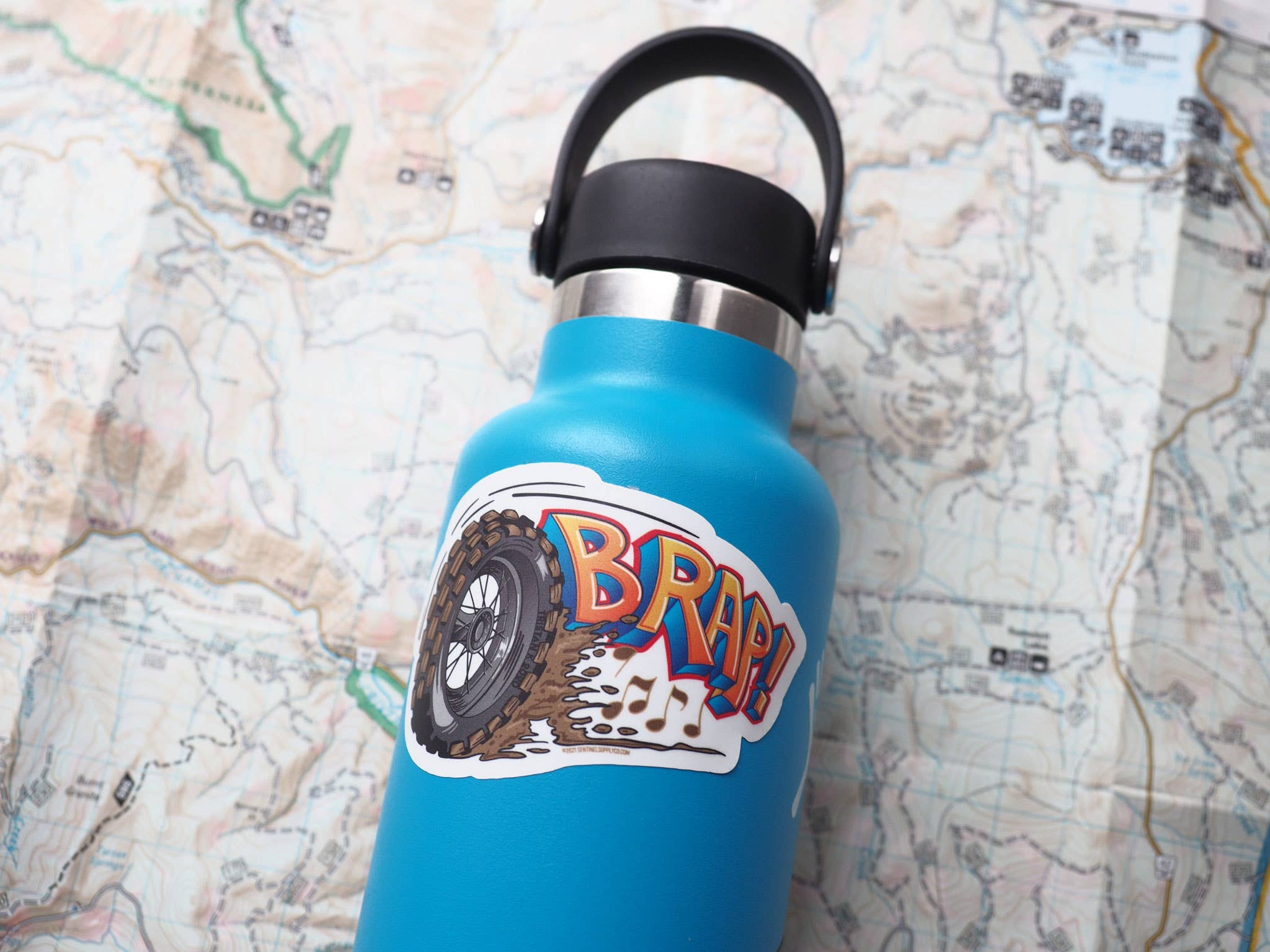 Sentinel Supply - Wholesale Sticker - BRAP! Motorcycle Sticker, Offroad Motocross & Dirtbike Decal6