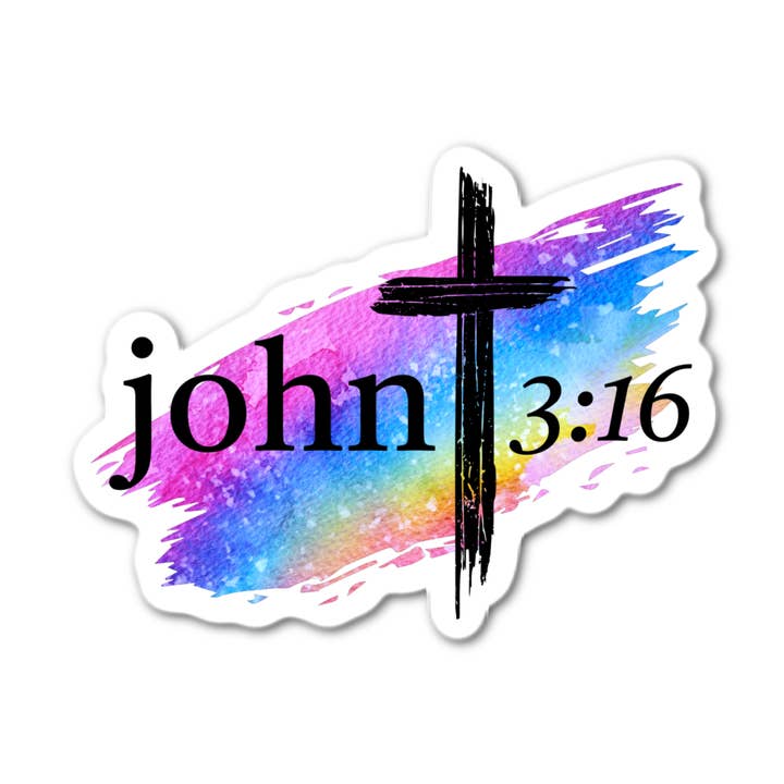 Stick-It Expressions - Vendita all'ingrosso Adesivi per telefoni e laptop - Giovanni 3:160