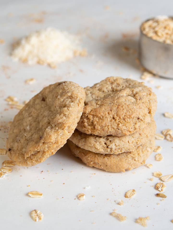 Coconut Snickerdoodle Gluten-Free Plant-Based/Vegan Cookies for wholesale by Tubby's Taste Vegan Cookies