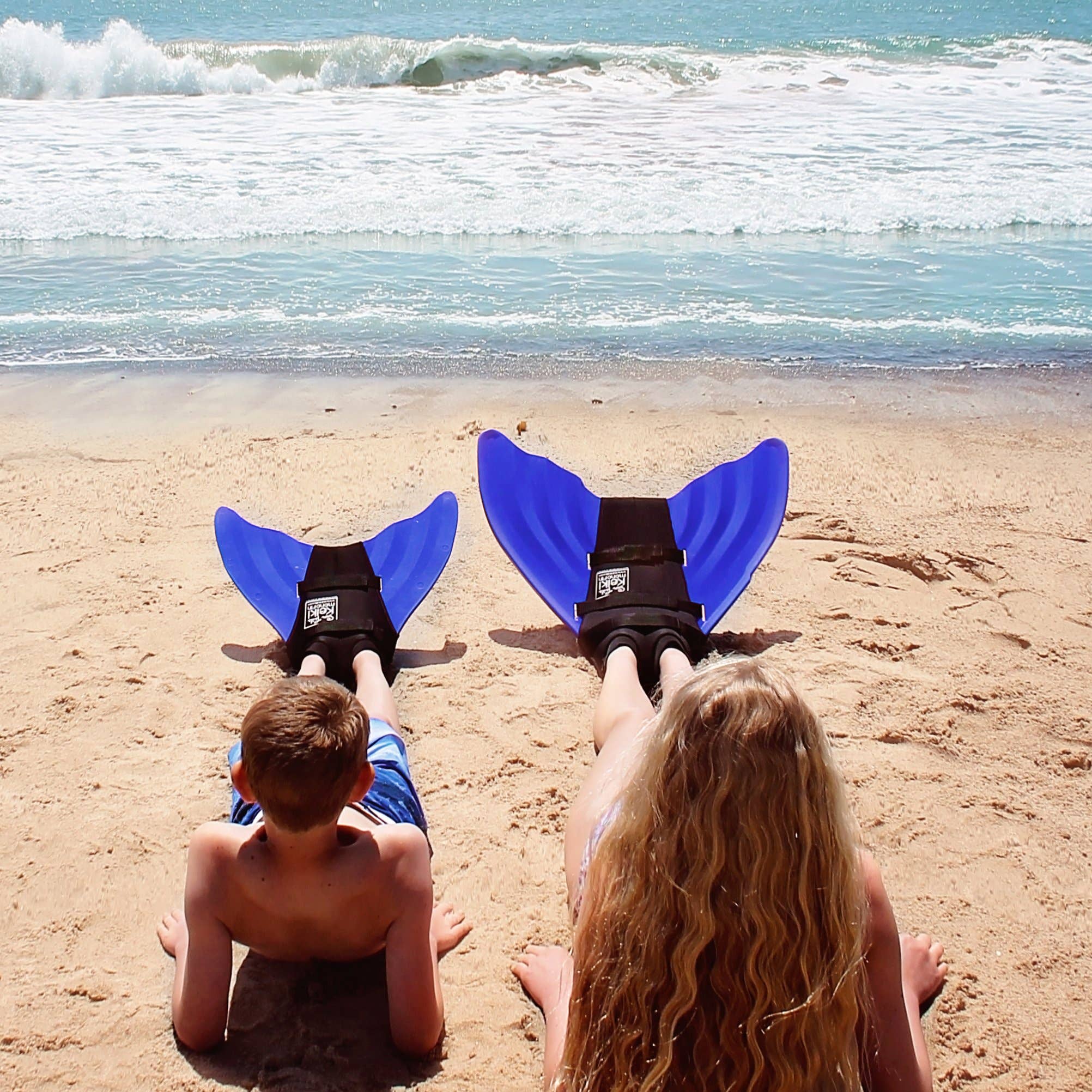 Sun Tail Mermaid - Wholesale Beach/Pool Toy - Kids & Baby - Blue Nunui (teen/adult size) Mermaid Monofin for swimming (pool toy)1