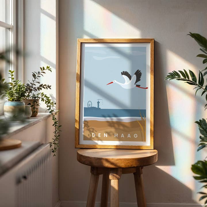 Burones - Wholesale Art Print - Artprint den Haag Ooievaar5